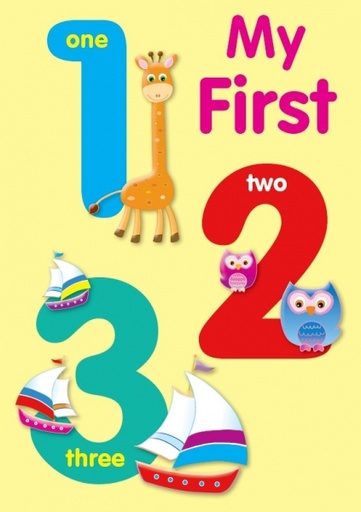 [BWP123] 0709719199 My First 123 Padded