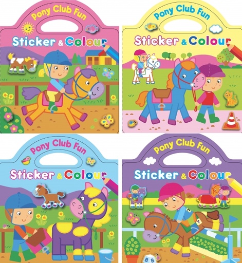 [BWPO14] My Pony & Me Sticker & Colour
