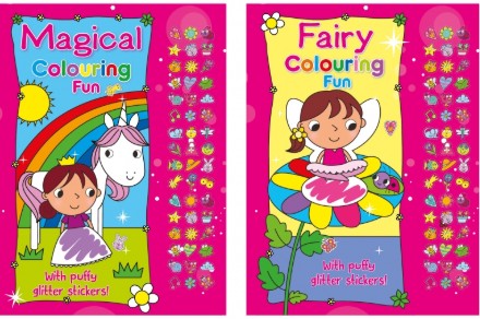 [BWPUF12] 0709728498 Magical & Fairy w/Puffy Stickers 