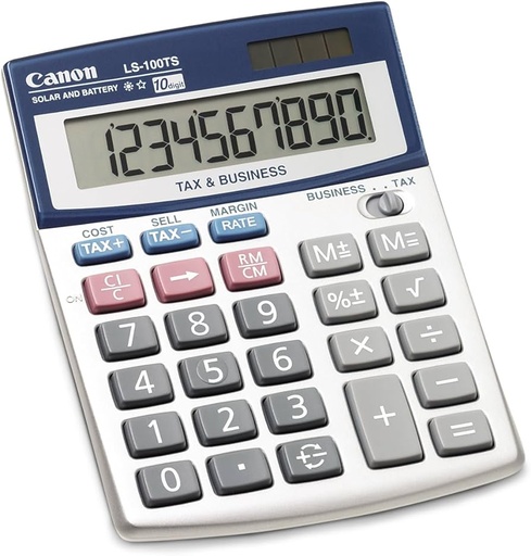 [CALS100] Canon #LS100TS Mini Desk 10 Digit Calculator
