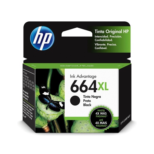 [CEF6V31A] HP #664 XL BLACK Cartridge