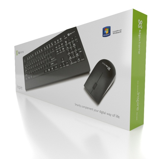 [CEKCK265] Keyboard & Mouse Set KLIP XTREME Wireless