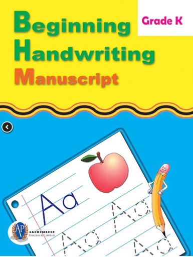 [CH529311] Beginning Handwriting Manuscript Grade K