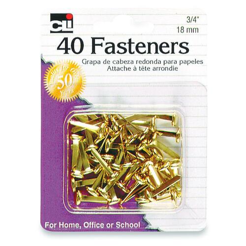 [CLFAST] Brass Fasteners 3/4" #80673 40/Cd