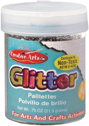 [CLGLITSL] CLI Glitter 3/4 oz #41745 SILVER