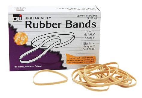 [CLRB32] CLI Rubber Bands #32, 1/4lb./bx 
