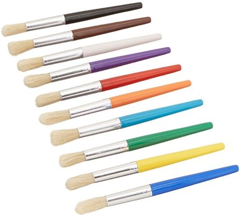 [CLSTUBBY] CLI Stubby Brushes Col. Handle #73210 - (10/pk) Watercolour