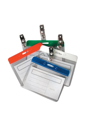 [CTBADGCO] Name Badges #T094-H w/Clip Colours 