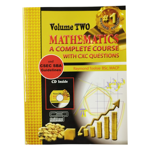 [CU481339] Mathematics: A Complete Course with CXC Questions Vol 2  - Toolsie