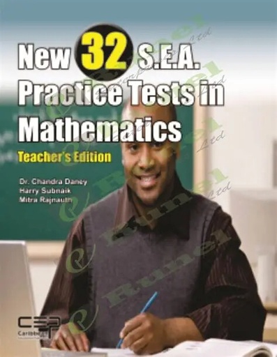 [CU483357] 32 Sea Practice Test Math Teacher's Edition - Sale
