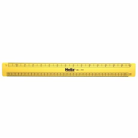 [HXK86010] Architects Scale Rule 10/bx