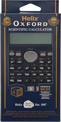[HXRC2072] Oxford Scientific X33370/RC2072 240 Function Calculator 