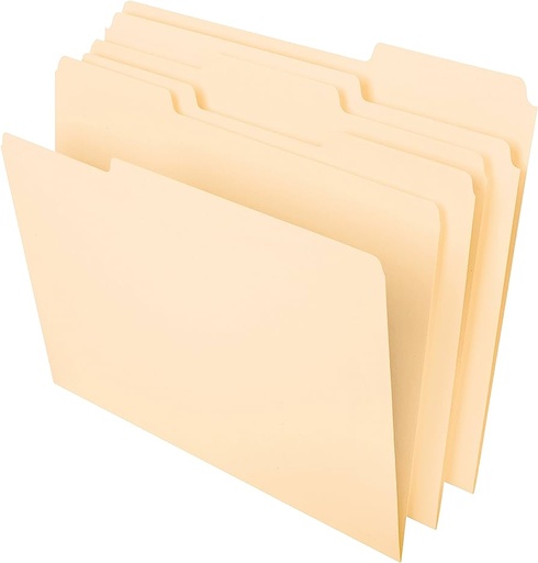[JDFFLS] File Folders L/S Manilla - (100/bx - 700ctn)