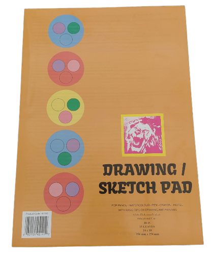 [JDSP1410] Lion Artist Sketch Pad 14" x 10" #82282