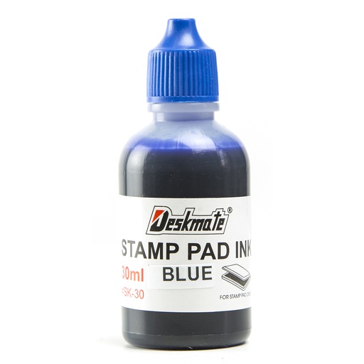 [KKINK5BL] STAMP PAD INK Blue SK30BLU 30cc Squeeze