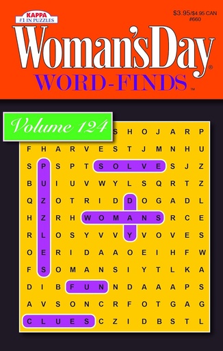 [KP0660A] Woman's Day Word Finds - (72/ctn)