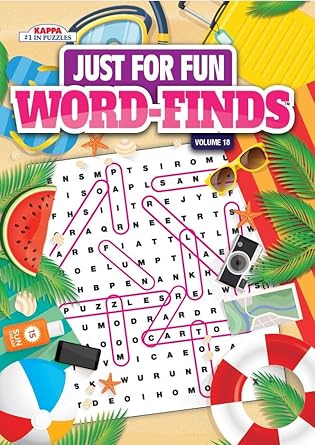 [KP3315] Just For Fun WordFinds 2 Asst.  - (48/ctn)