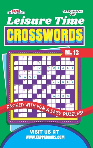 [KP3490] Leisure Time Puzzle Book - (72/ctn)