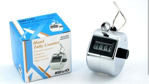 [KWTALLY] Tally Counter #2450 Chrome