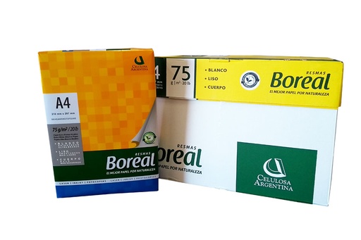 [KXBOREA4] Boreal Copy Paper A4 75g - (10/bx)