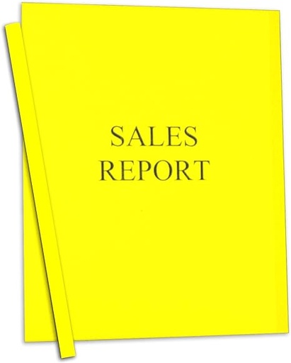 [LIRPCVYL] C-Line Report Cover YELLOW L/S with Spine