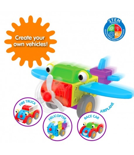 [LJ123461] 4 In 1 Construction Set On The Go