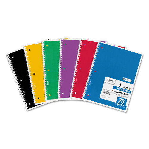 [MD1SNB] Mead 1 Subject #05512 Notebook 10 1/2x8" - (Singular) (24/ctn)
