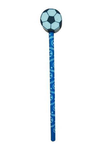 [MO52964] Moon HB Pencil w/Topper Soccer  