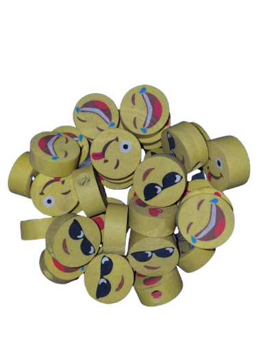 [MO53088] Toppers EMOJI FUN (Each) - (108/Tub)