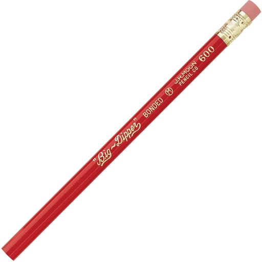 [MOPENCBG] Moon Big Dipper JUMBO 600T Red Pencils - (72/bx)