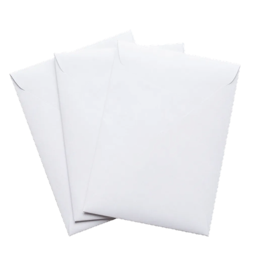 [MPPSWH36] WHITE Envelope 3 5/8x6 1/2 Peel & Seal - Sold Per Pk25