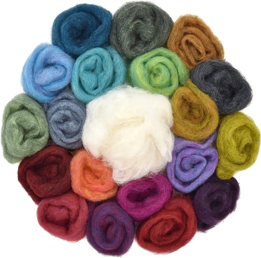 [MY23580] Wool For Felting 100g (Assorted Colors) - Sale
