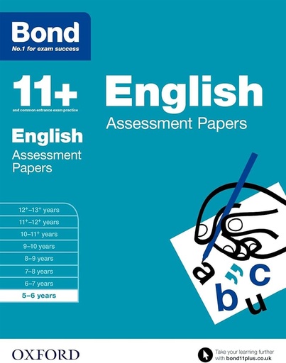 [OX739995] Bond English Assessment Papers 5-6 Years 