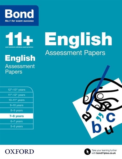 [OX740014] Bond Assessment Papers English 7-8 Years