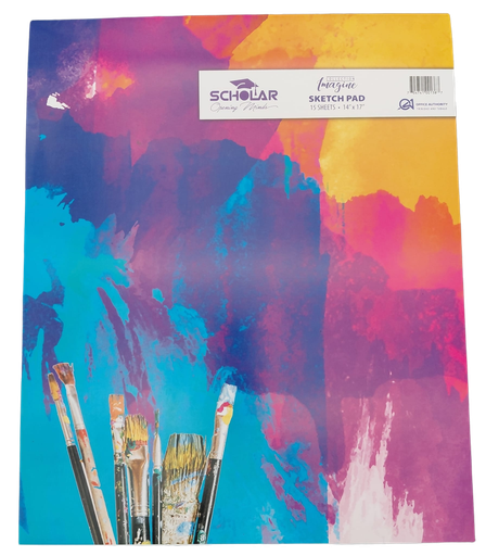 [OASP1417] Scholar Sketch Pad 14 x 17" (Each) - (12/pk / 24/ctn)