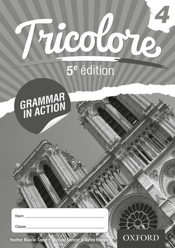 [OX397267] Oxford Tricolore 4: Grammar in Action (5th Edition)