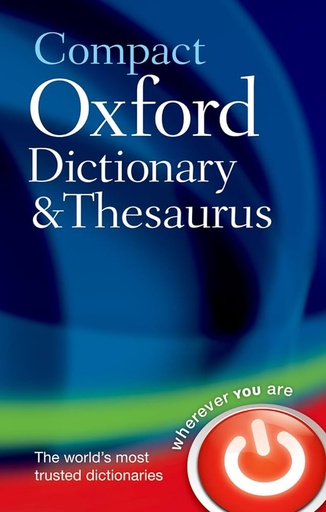 [OX558476] Compact Dict & Thesaurus 3rd Edition - Sale
