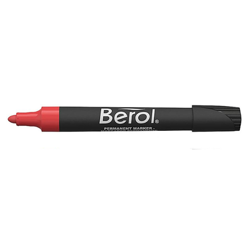 [PMBERORD] Papermate BEROL Red #1775819 Chisel Marker - (12/bx)