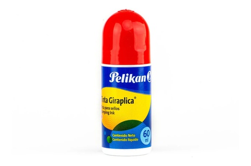 [PNINKRD] PELIKAN Roll-On RED Stamp Pad Ink 60ml