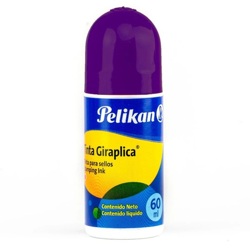 [PNINKVI] PELIKAN Roll-On VIOLET Stamp Pad Ink 60ml