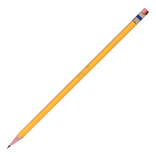 [PNPENCHB] PELIKAN Yellow Hexagonal Graphite HB Pencils SOLD SINGULAR - (12/bx)
