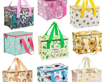 [POLUN003] Lunchbag Chevron Mint - Sale
