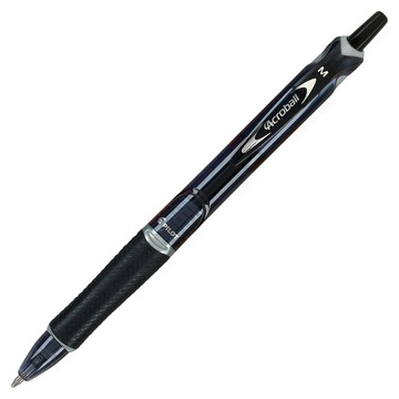 [PPACROBK] PILOT Acroball Medium BLACK #31810/BPAB-15M-B Ball Point Retractable Pen (Each) - 12/bx