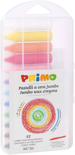 [PR060P12] Wax JUMBO #060PC12AP 12S Crayons