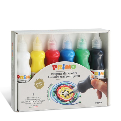 [PR2533L6] Primo Tempera Ready Mix Paint with Nozzle #2533TL6 - Sale