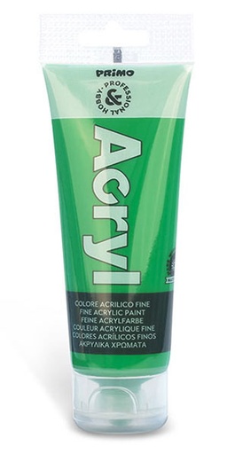 [PR420TLG] Primo Acrylic Tube #75610 BRIGHT GREEN 75ml Paint