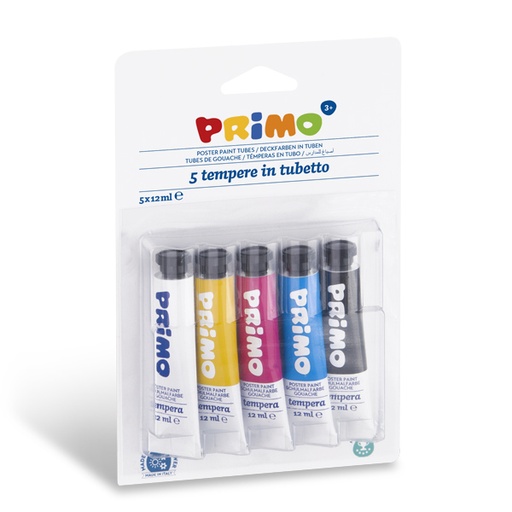 [PR442T5B] Primo Poster #442T5BL 5x12ml Tube Paint - (12/ctn)
