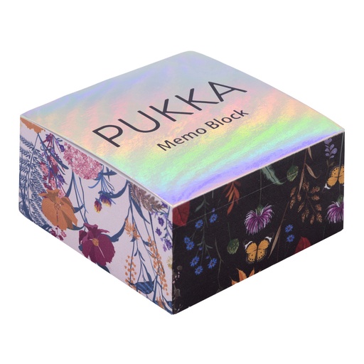 [PU9514BL] Bloom Memo Cube W/500 Paper