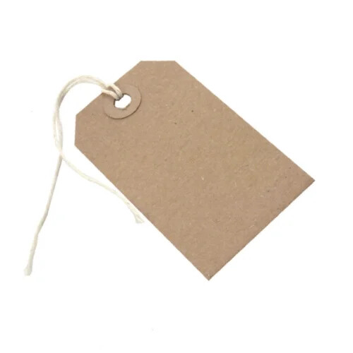 [QCSTRG1] Strung Tags #1 (2 3/4 X 1 3/8)