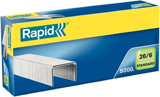 [RA26/6] Rapid Staples 26/6 STD. 5000s